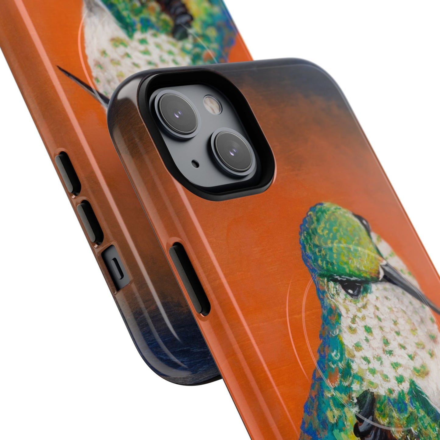 "Hummingbird Ballet" Tough Magnetic iPhone Case Multiple Sizes