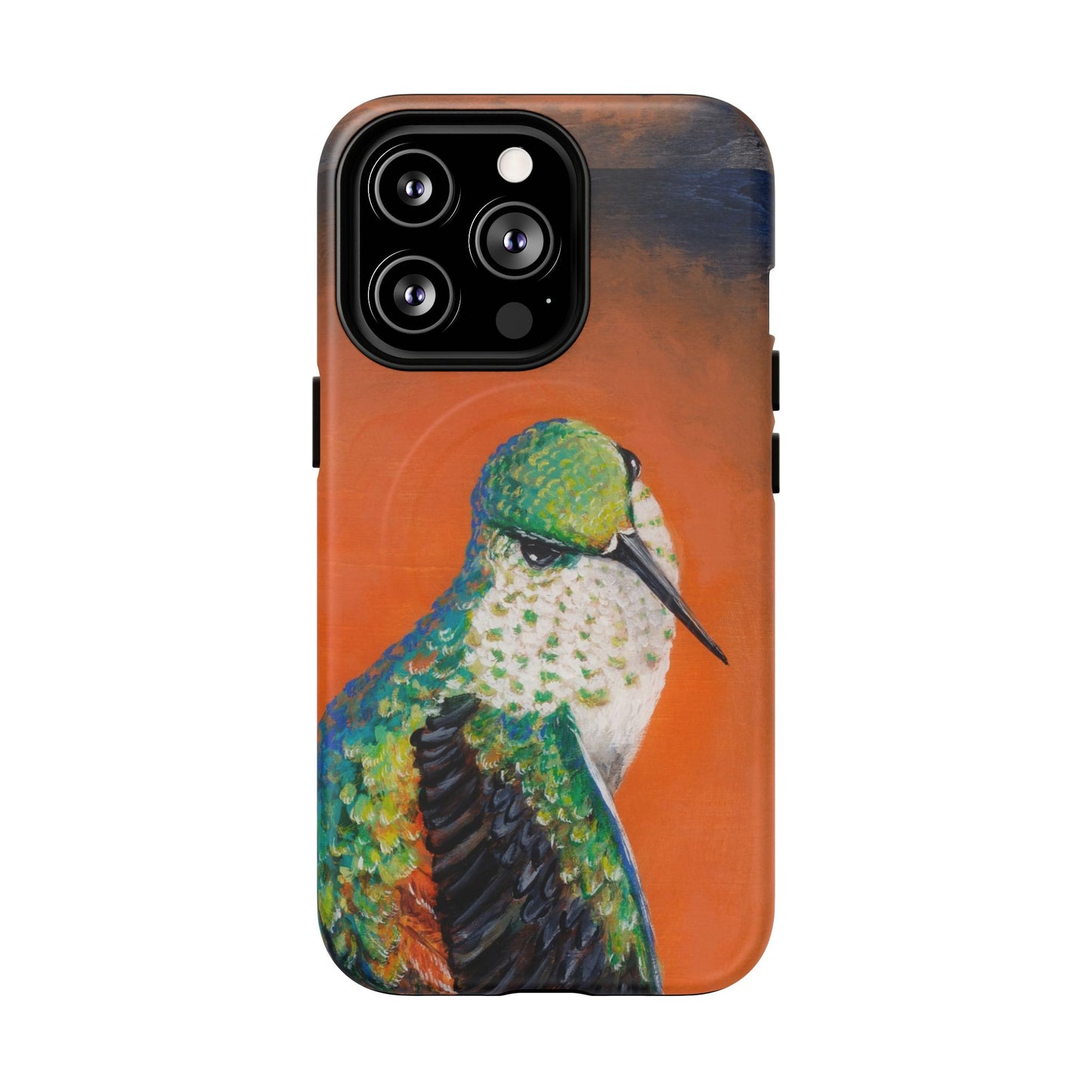 "Hummingbird Ballet" Tough Magnetic iPhone Case Multiple Sizes
