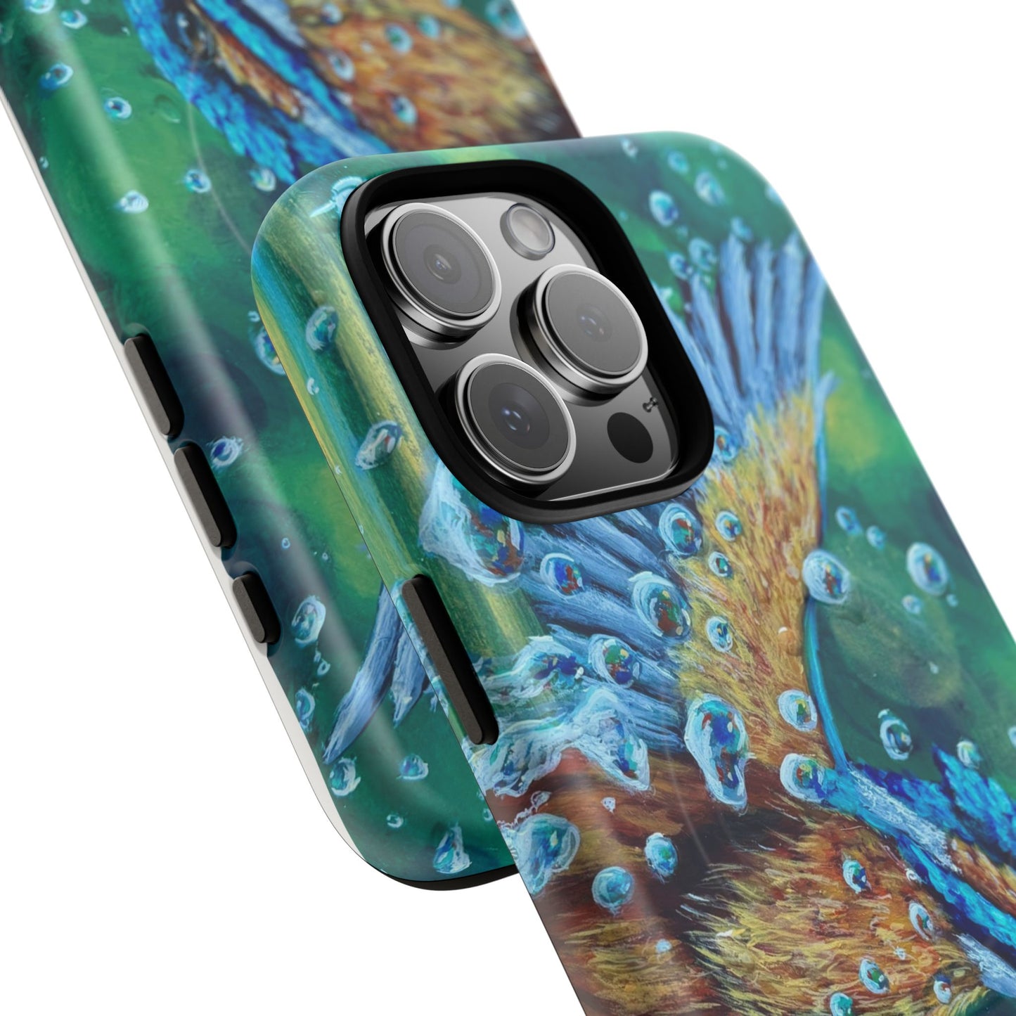 "Falling Up" Kingfisher iPhone Case Multiple Sizes — Tough Magnetic Protective iPhone Cover