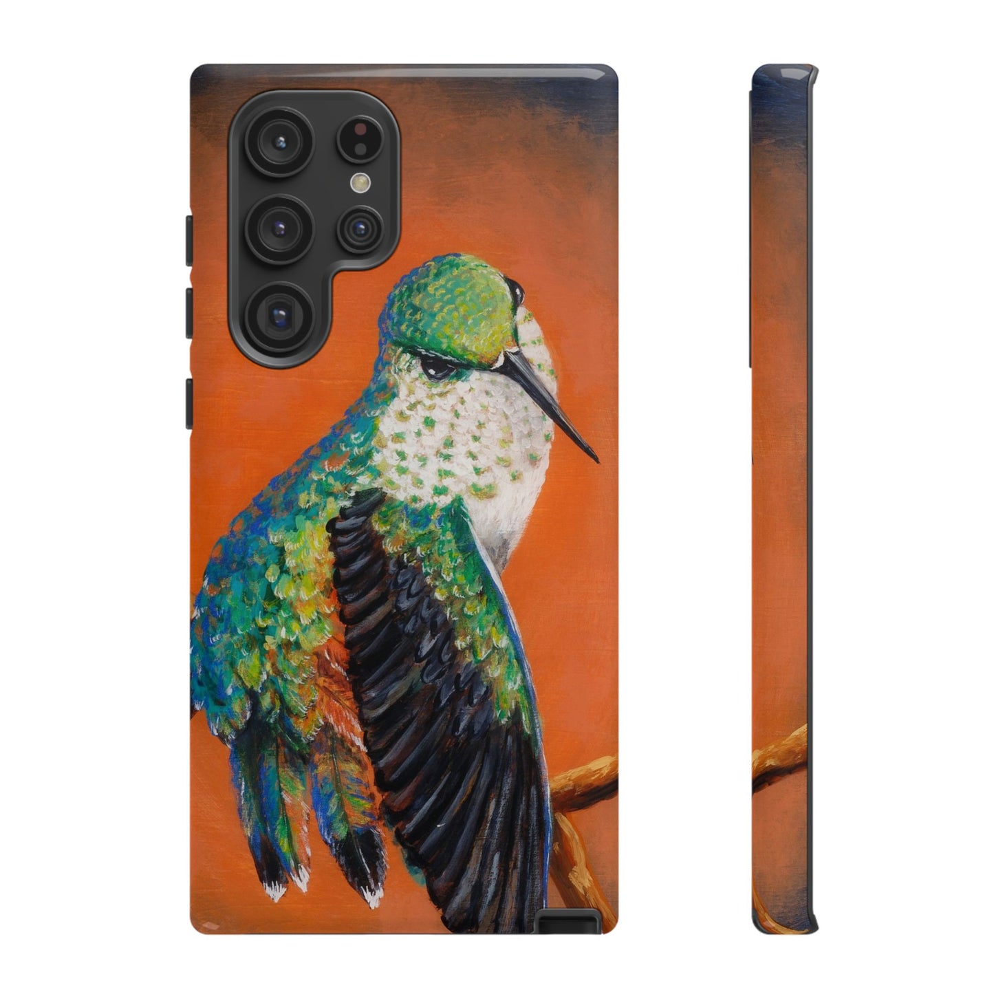 "Hummingbird Ballet" Art Samsung Galaxy Case Multiple Sizes — Colorful Protective Tough Case