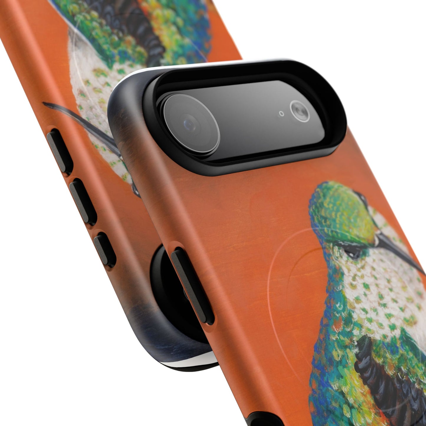 "Hummingbird Ballet" Tough Magnetic iPhone Case Multiple Sizes