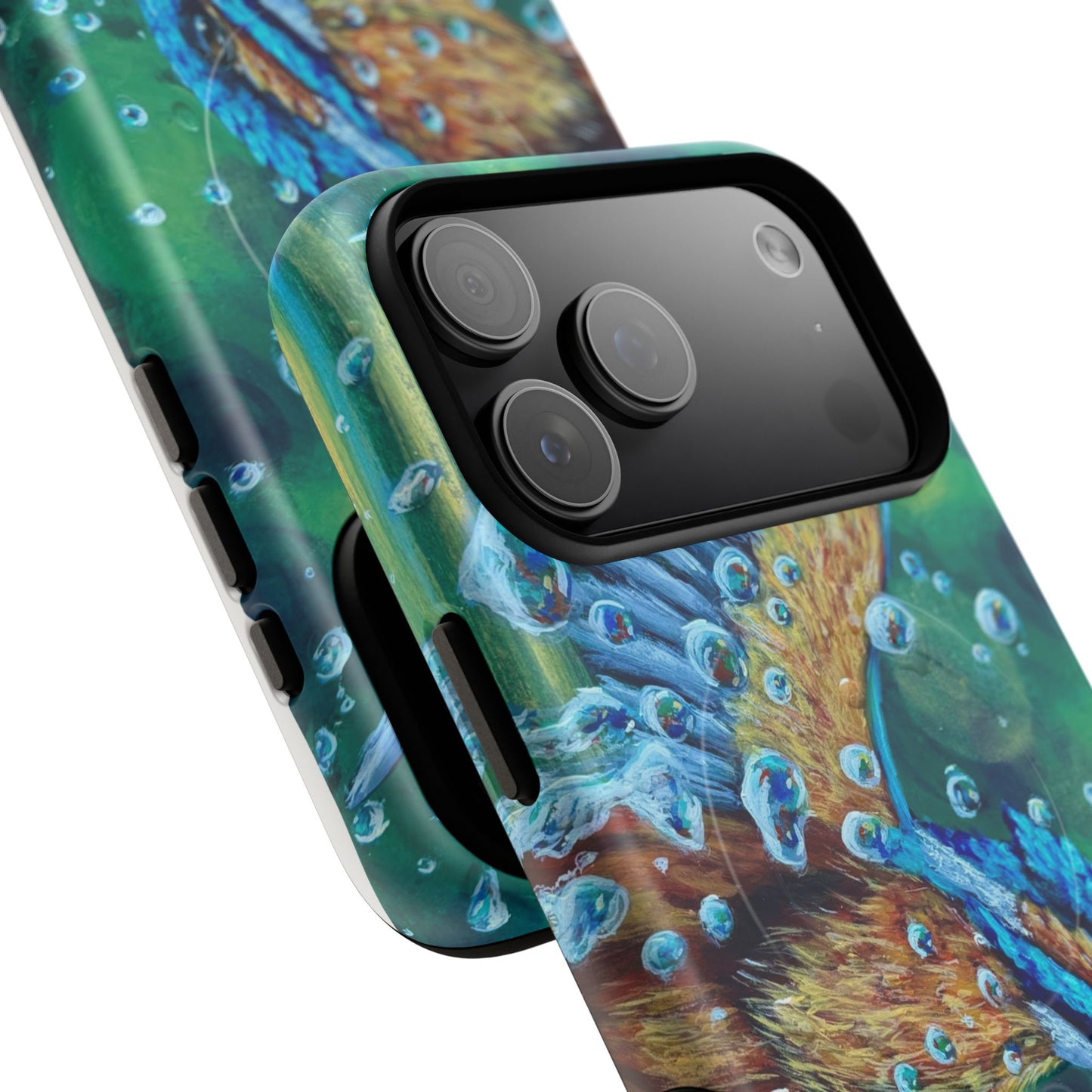 "Falling Up" Kingfisher iPhone Case Multiple Sizes — Tough Magnetic Protective iPhone Cover