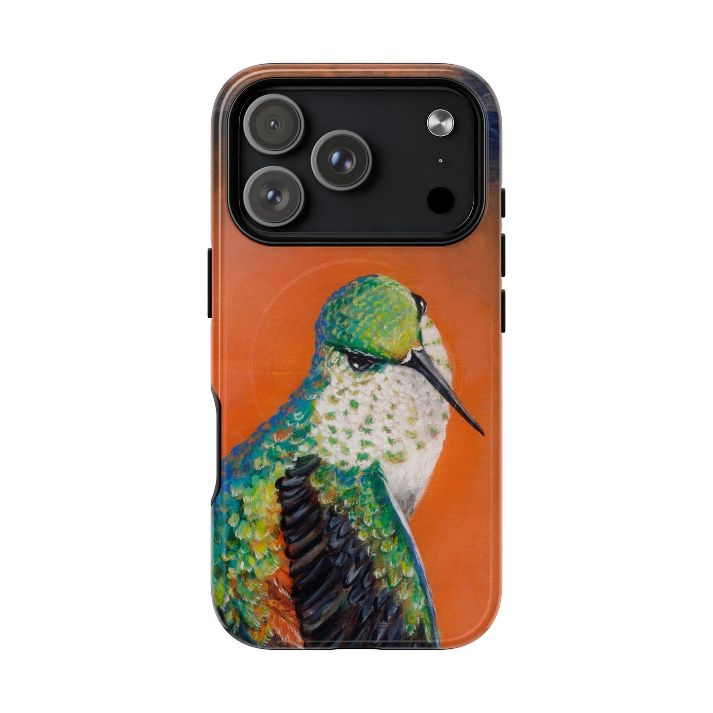 "Hummingbird Ballet" Tough Magnetic iPhone Case Multiple Sizes