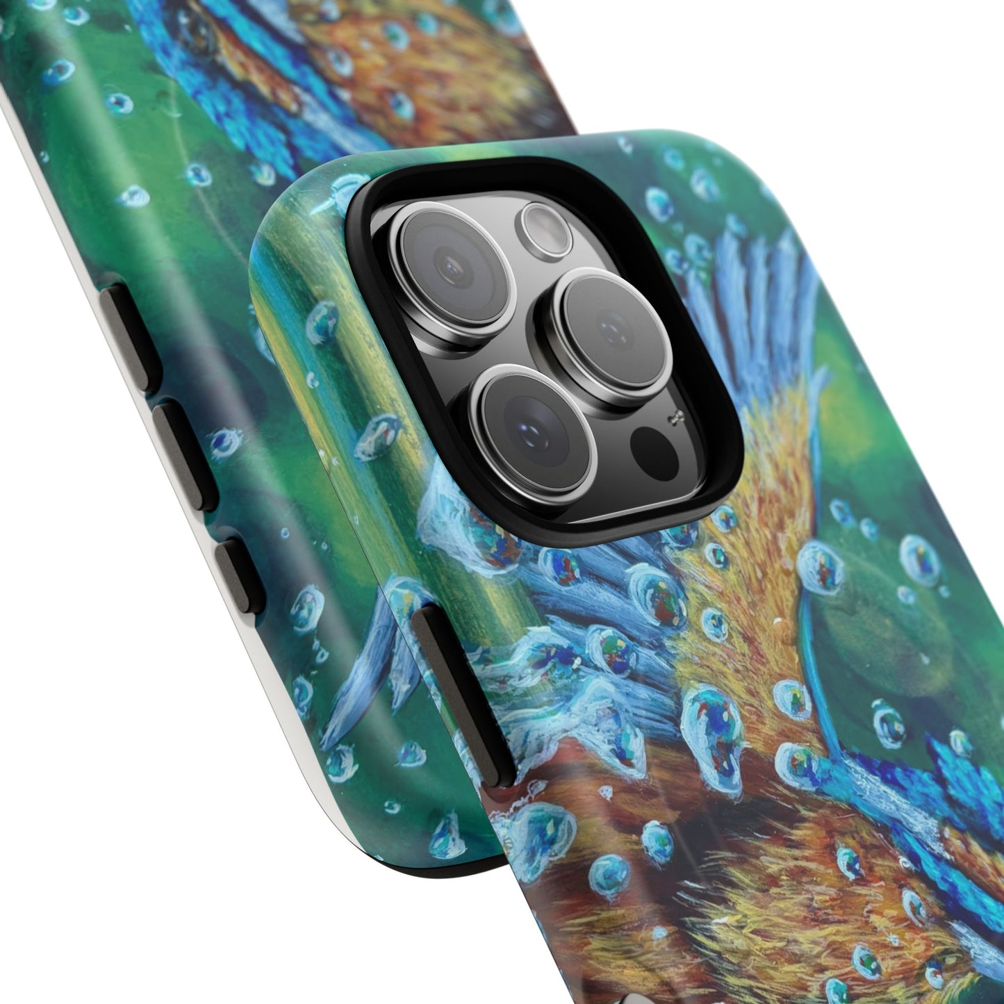 "Falling Up" Kingfisher iPhone Case Multiple Sizes — Tough Magnetic Protective iPhone Cover