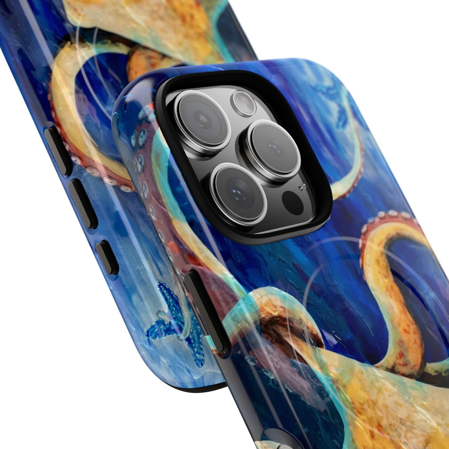 "Starcatcher" Octopus Tough Magnetic iPhone Cases