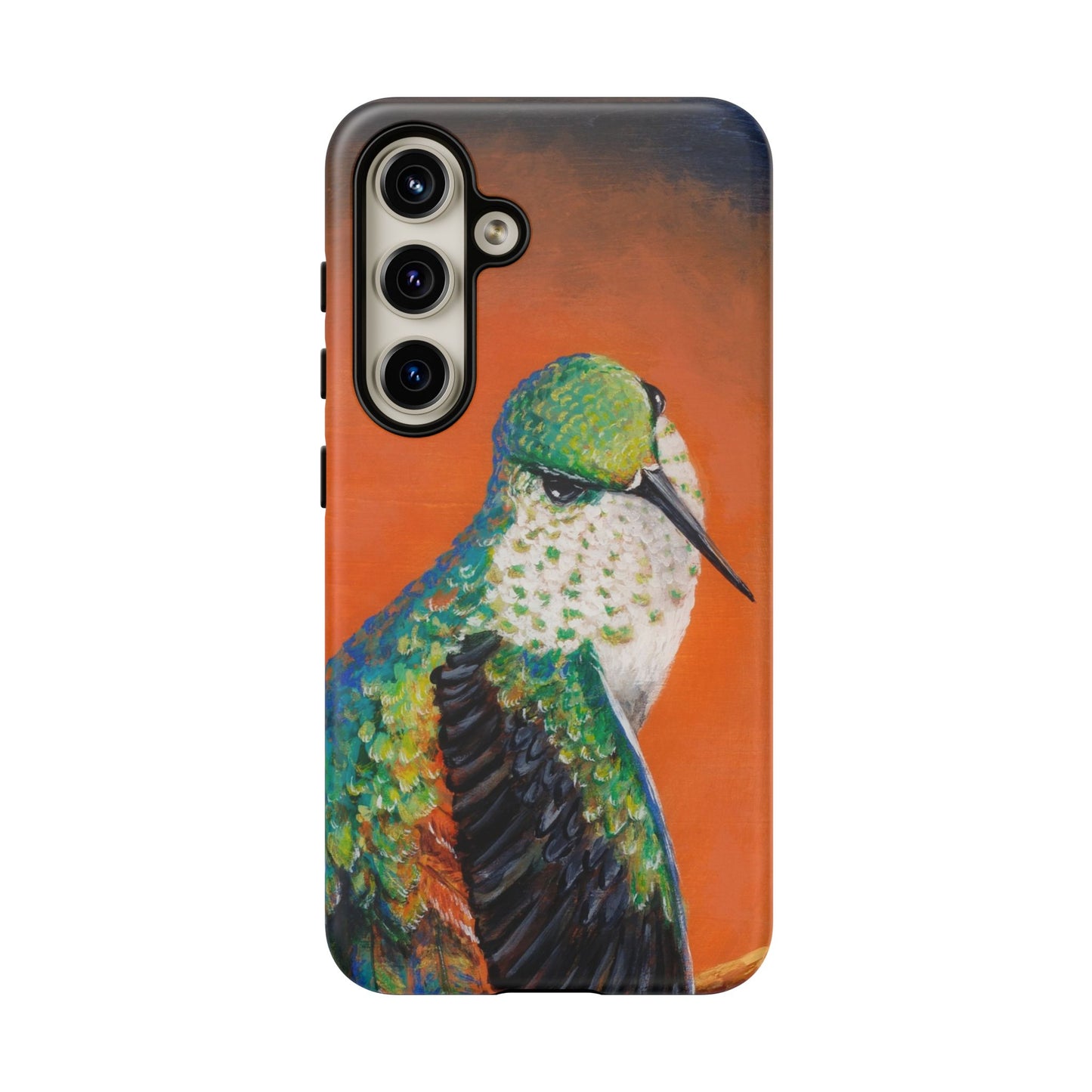 "Hummingbird Ballet" Art Samsung Galaxy Case Multiple Sizes — Colorful Protective Tough Case