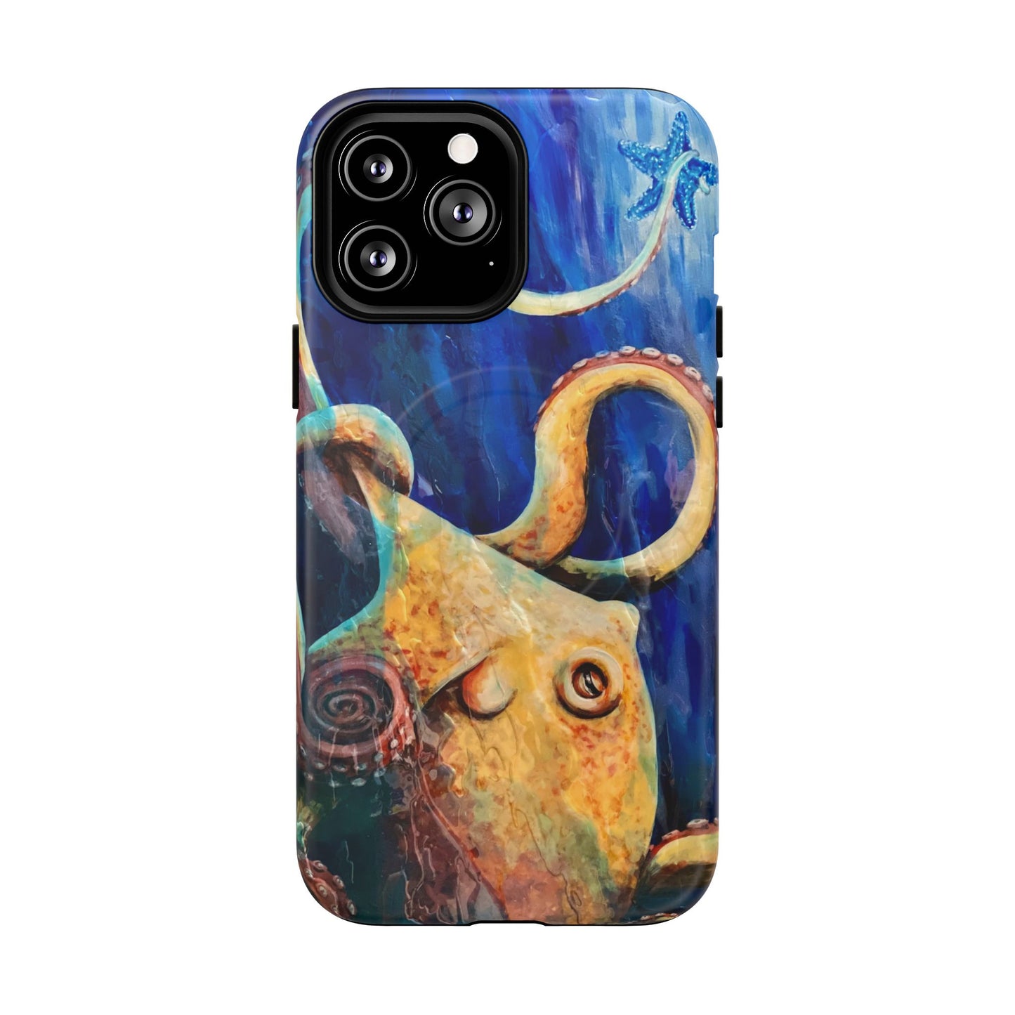 "Starcatcher" Octopus Tough Magnetic iPhone Cases
