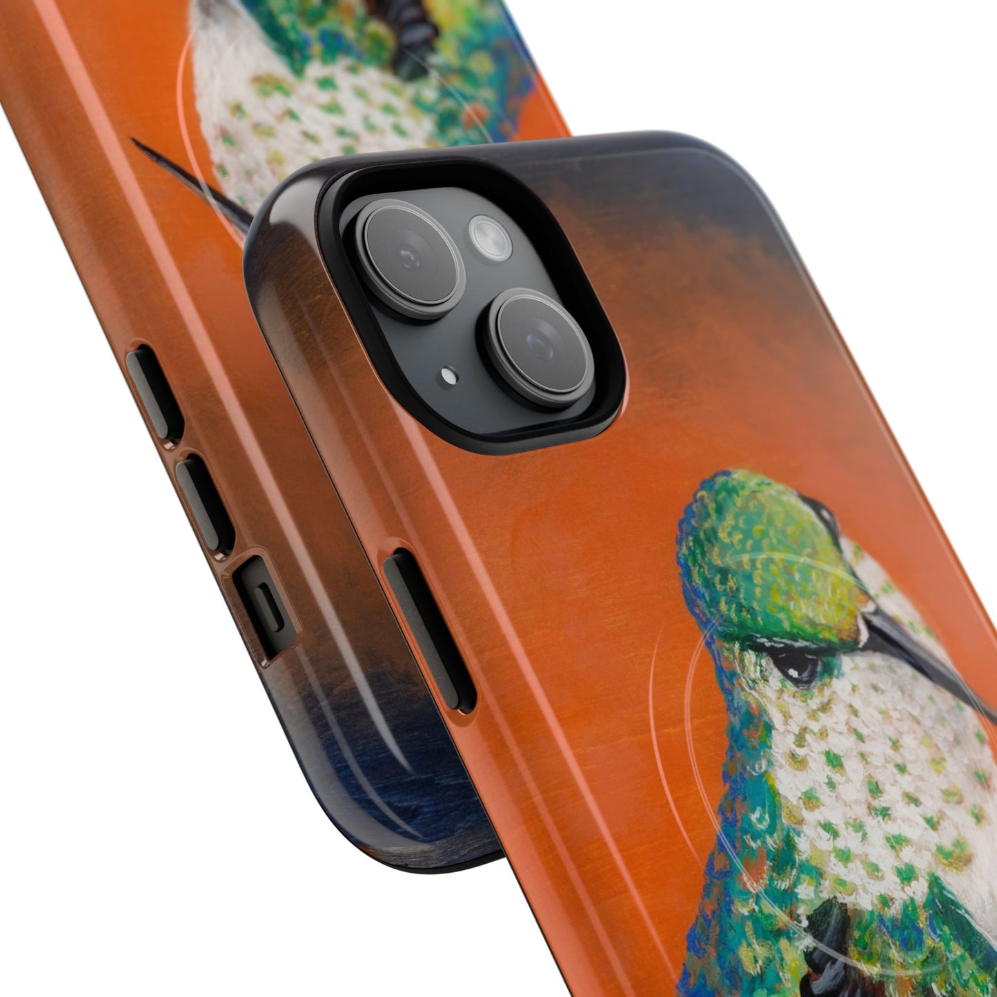 "Hummingbird Ballet" Tough Magnetic iPhone Case Multiple Sizes