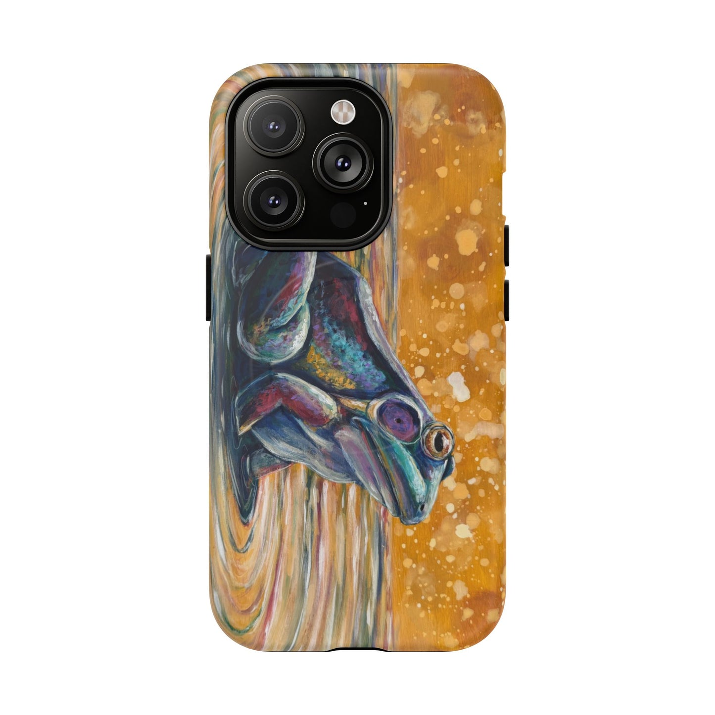 "Make a Ripple" iPhone Case - Colorful Frog Art Magnetic Tough Case