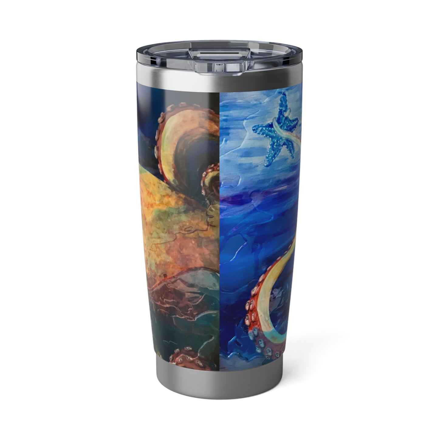"Starcatcher" Octopus Ocean 20oz Tumbler — Marine Art Travel Mug