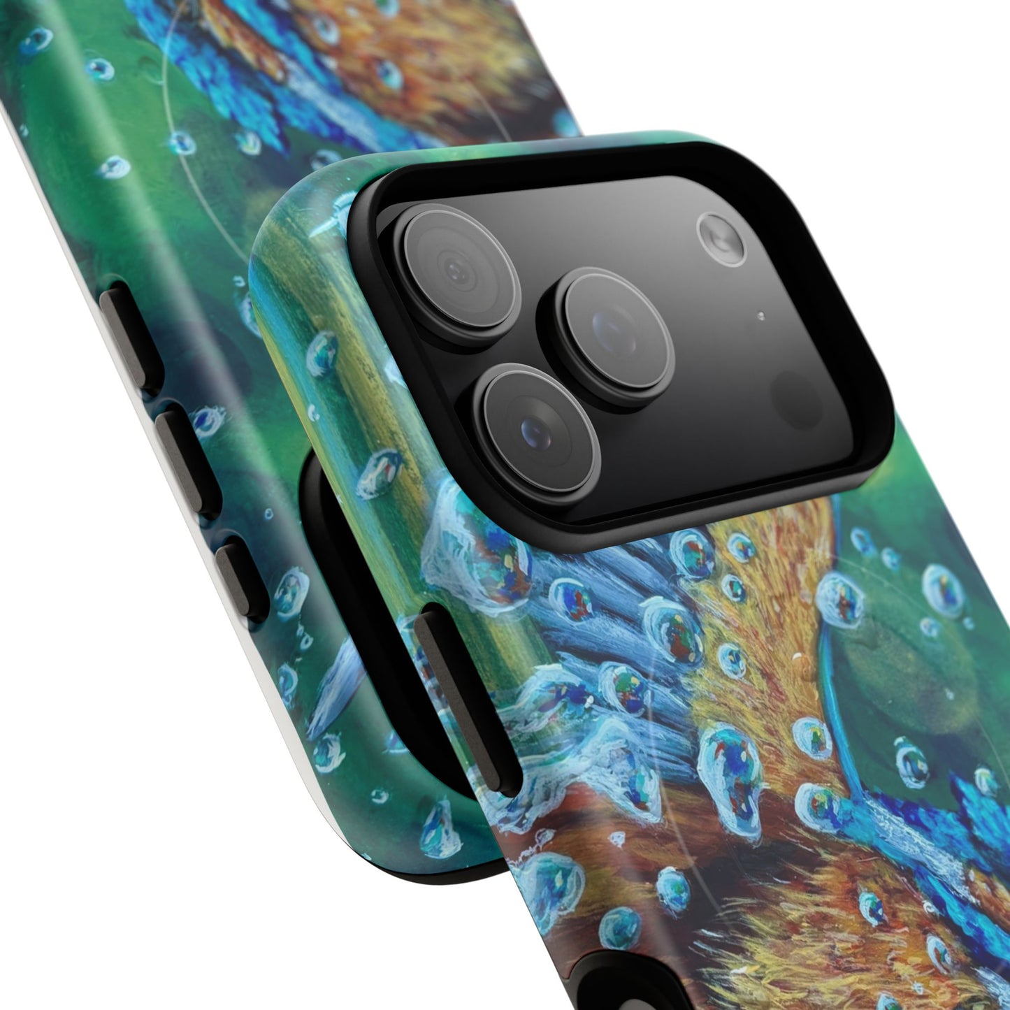 "Falling Up" Kingfisher iPhone Case Multiple Sizes — Tough Magnetic Protective iPhone Cover