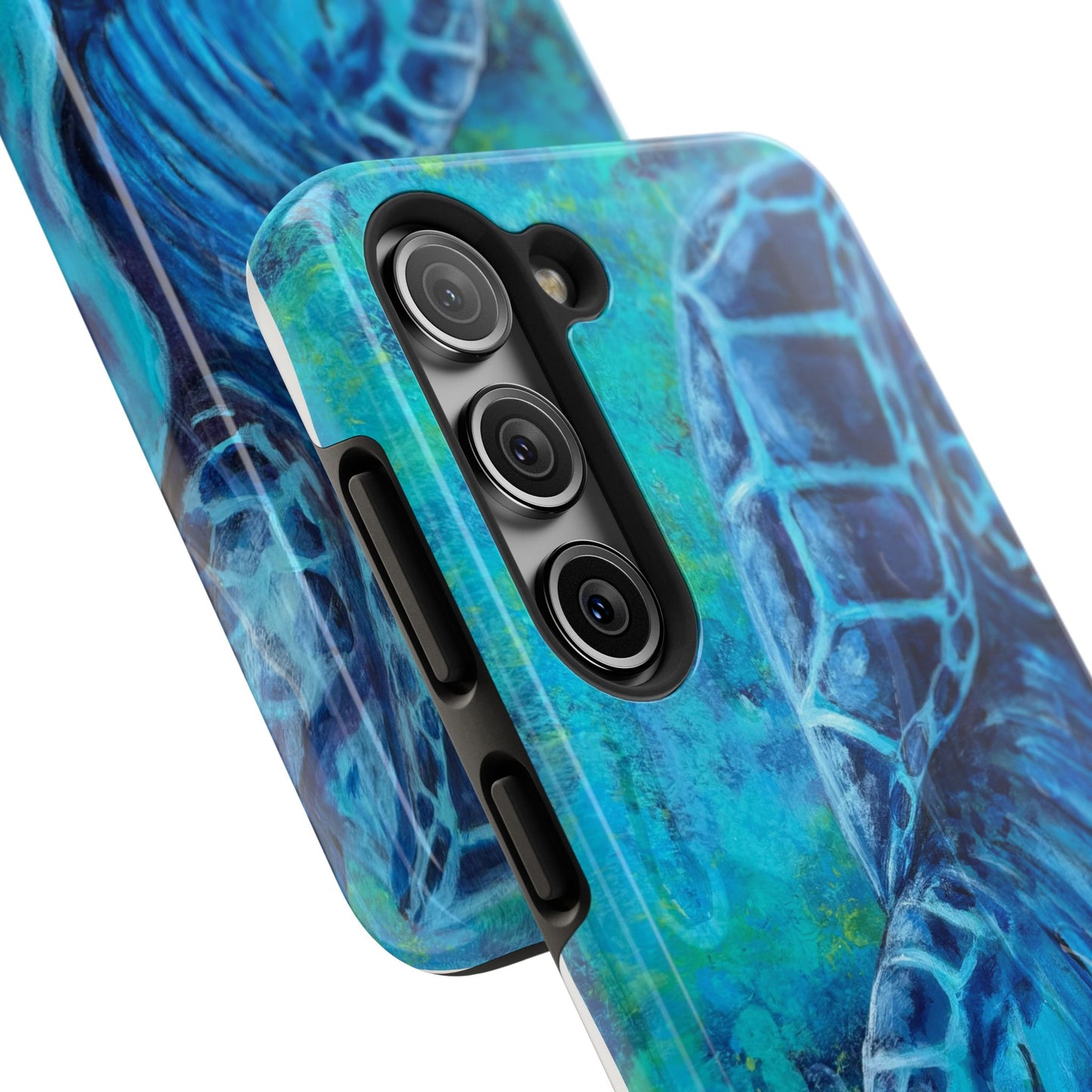 "Rufus" Sea Turtle Tough Samsung Galaxy Phone Case Multiple Sizes — Blue Ocean Protective Phone Cover