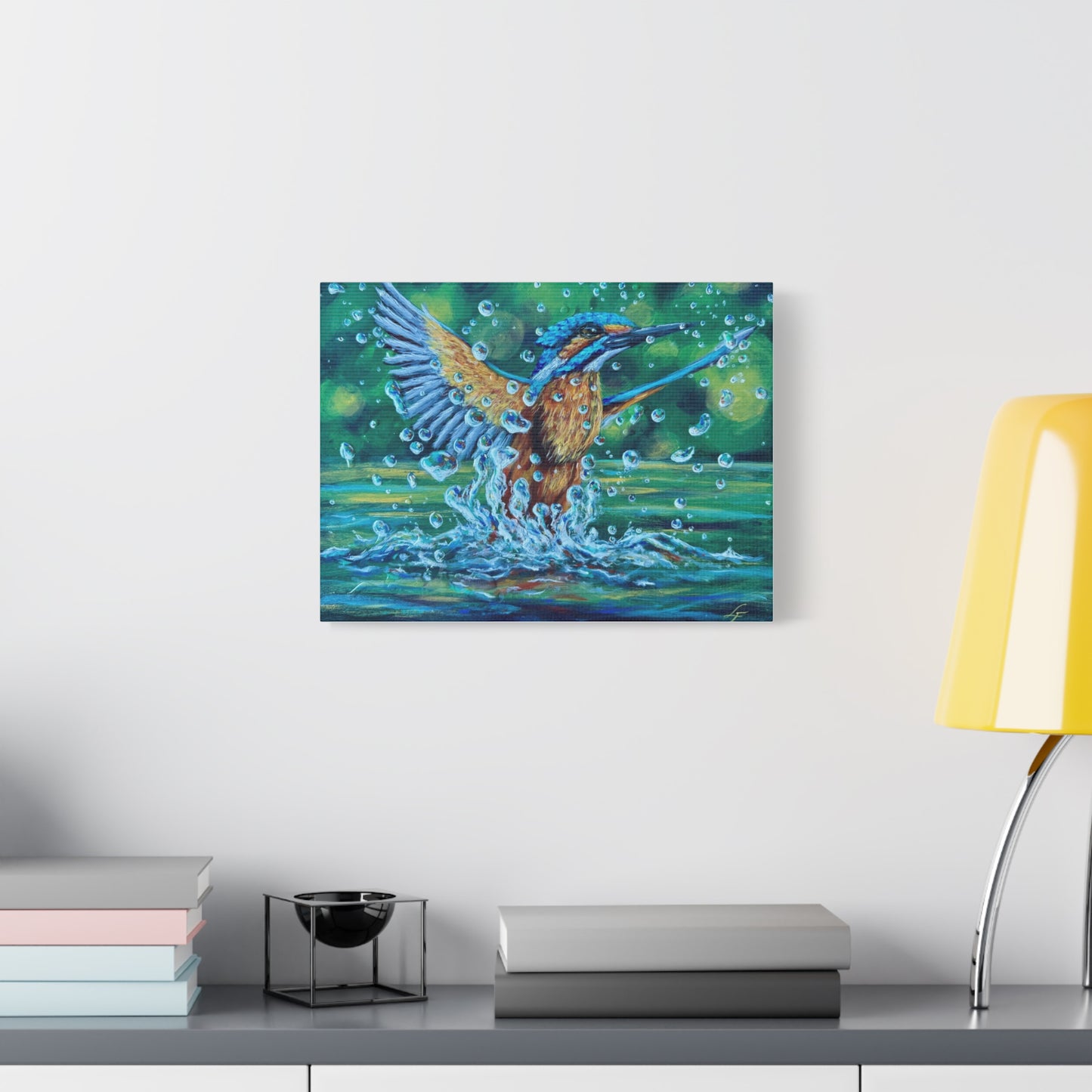 "Falling Up" Matte Canvas, Stretched, 1.25"