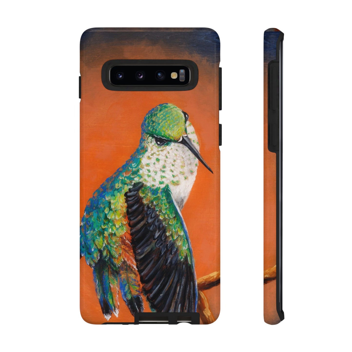 "Hummingbird Ballet" Art Samsung Galaxy Case Multiple Sizes — Colorful Protective Tough Case