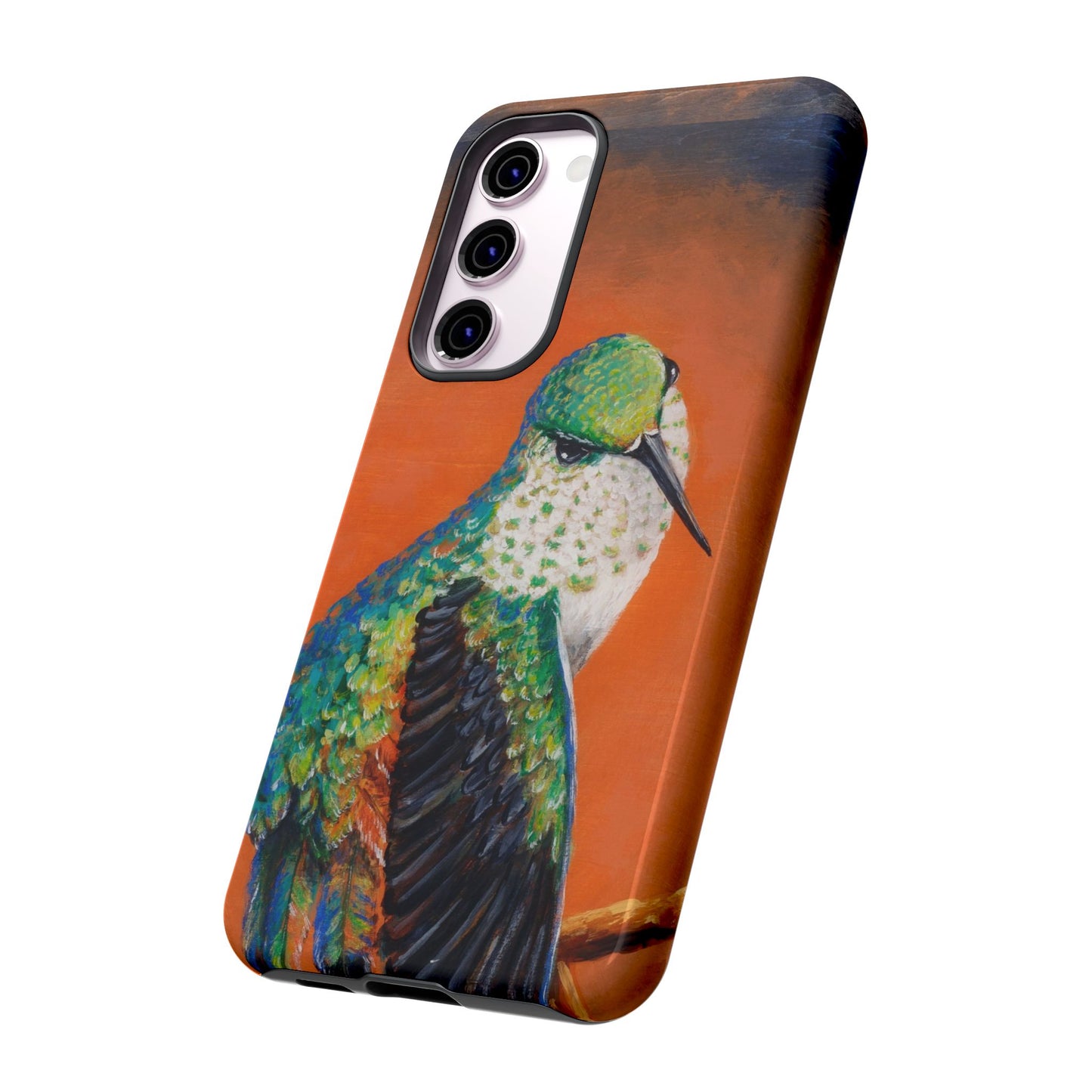 "Hummingbird Ballet" Art Samsung Galaxy Case Multiple Sizes — Colorful Protective Tough Case