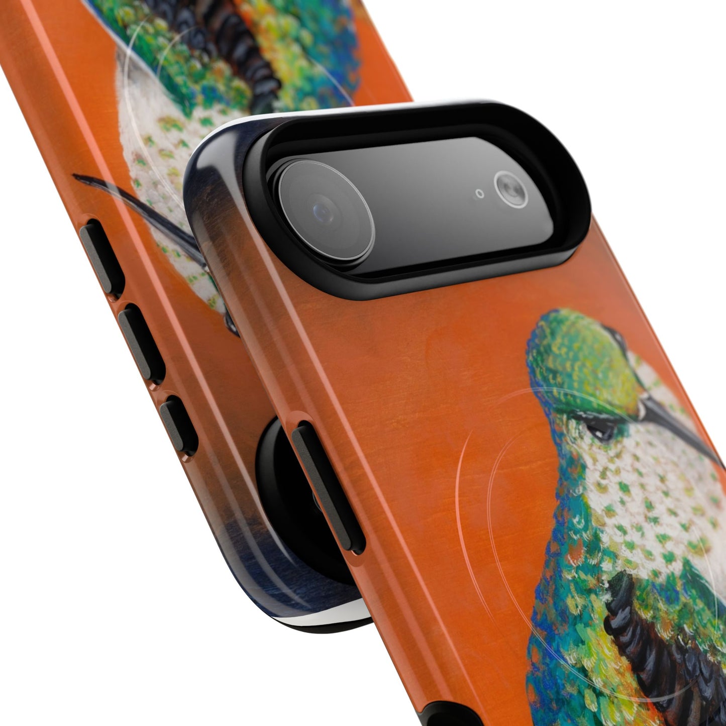 "Hummingbird Ballet" Tough Magnetic iPhone Case Multiple Sizes