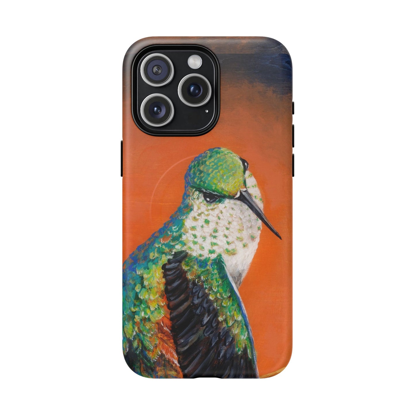 "Hummingbird Ballet" Tough Magnetic iPhone Case Multiple Sizes