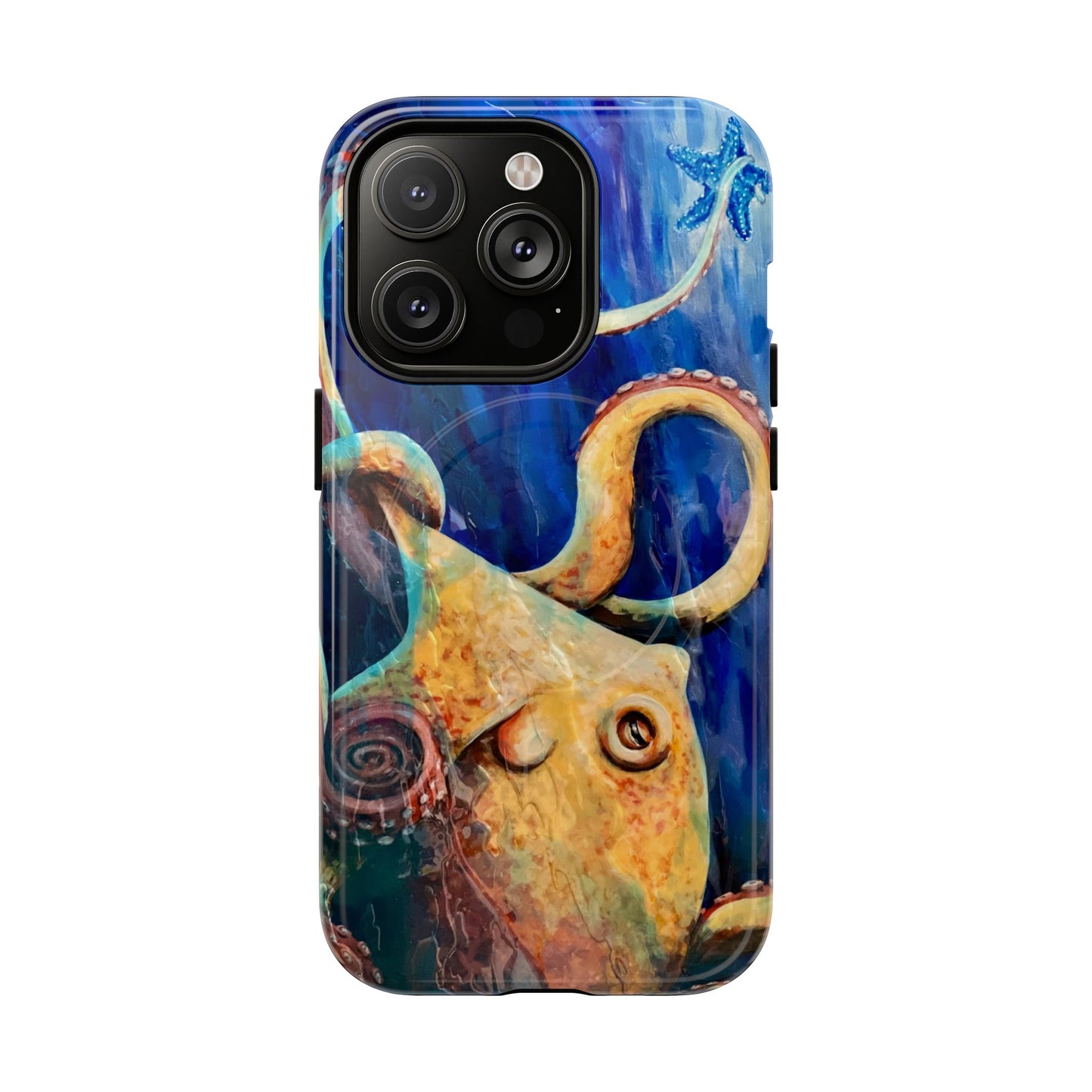 "Starcatcher" Octopus Tough Magnetic iPhone Cases