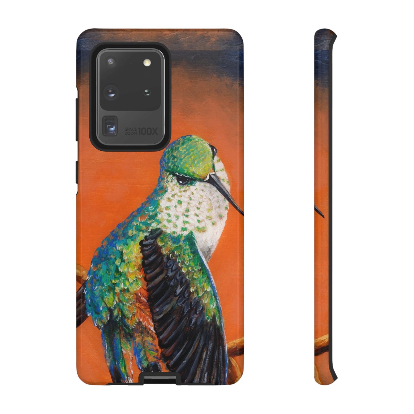 "Hummingbird Ballet" Art Samsung Galaxy Case Multiple Sizes — Colorful Protective Tough Case