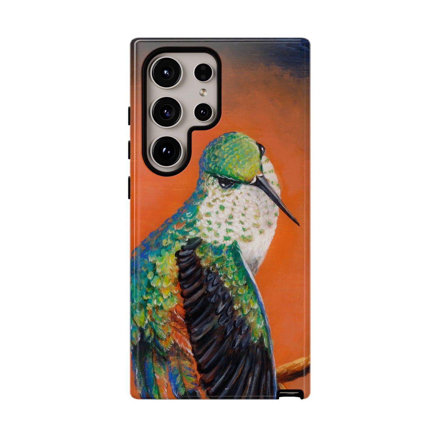 "Hummingbird Ballet" Art Samsung Galaxy Case Multiple Sizes — Colorful Protective Tough Case