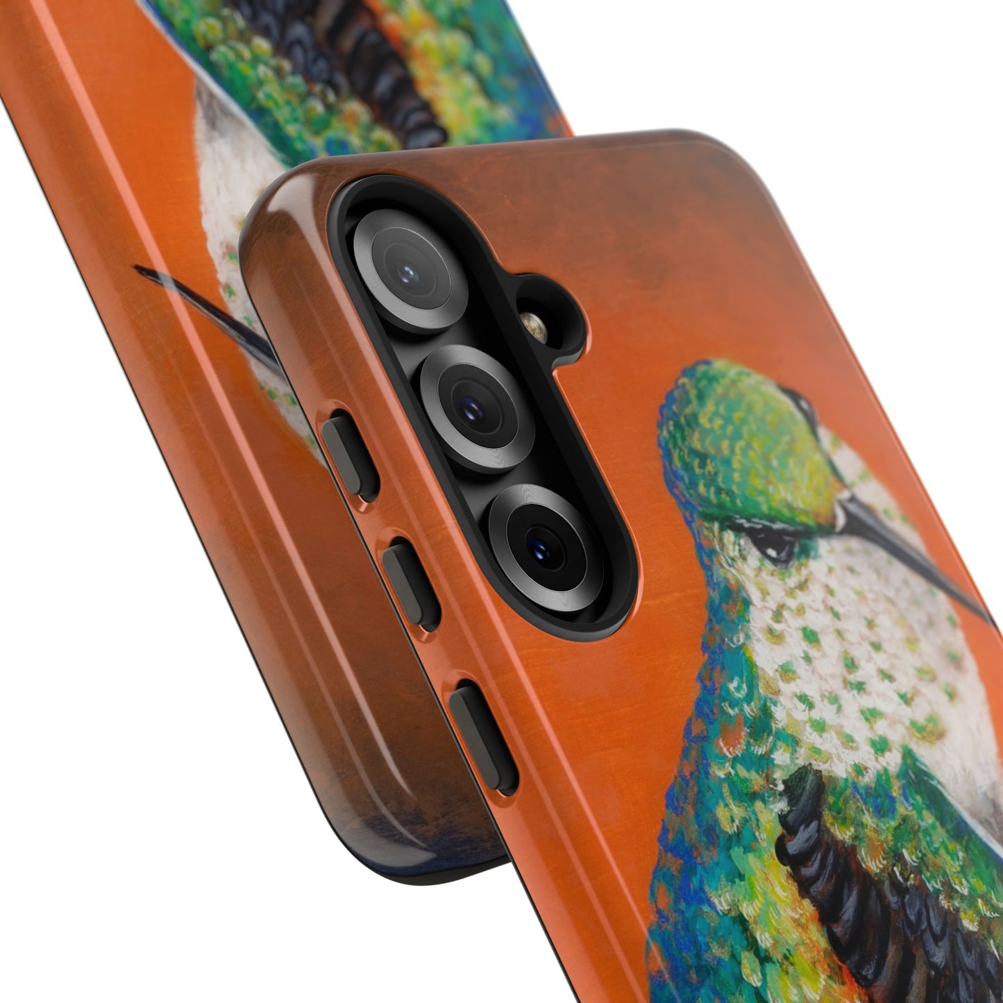 "Hummingbird Ballet" Art Samsung Galaxy Case Multiple Sizes — Colorful Protective Tough Case