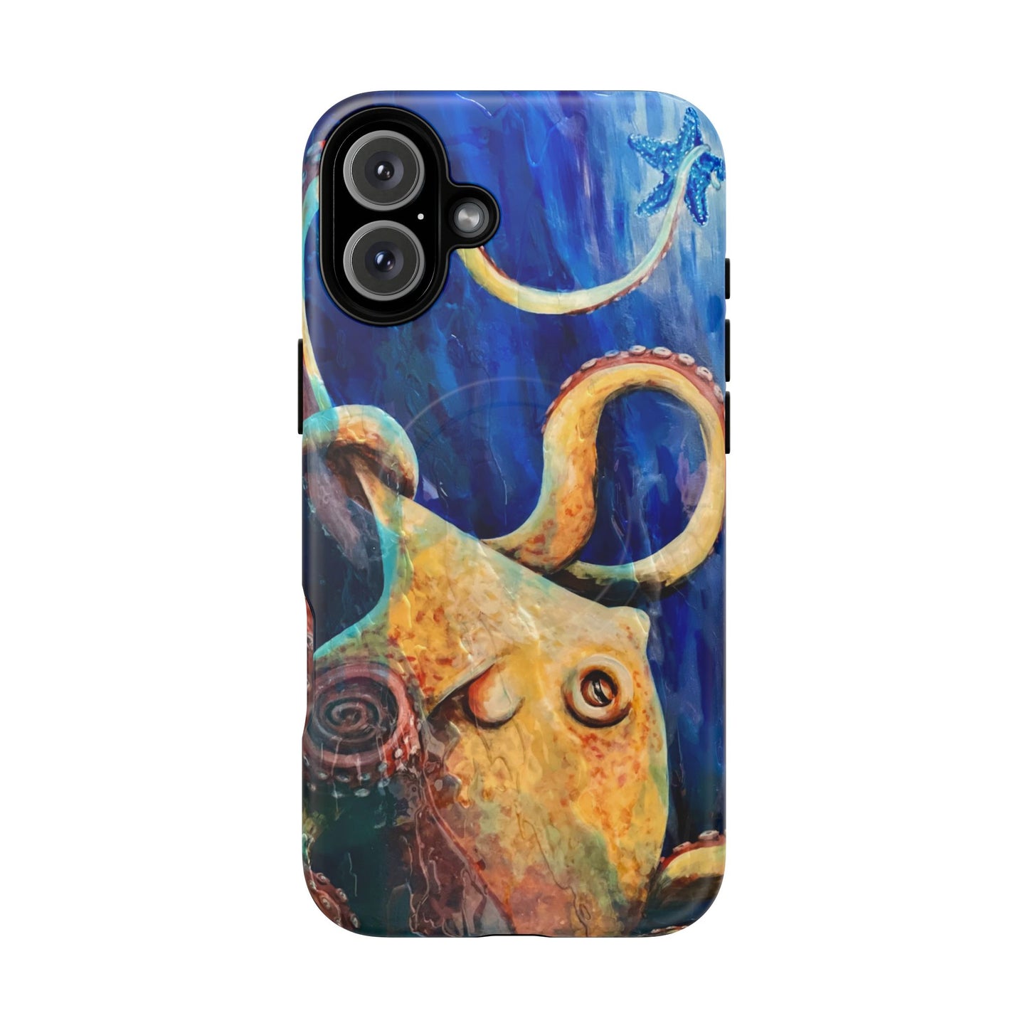 "Starcatcher" Octopus Tough Magnetic iPhone Cases