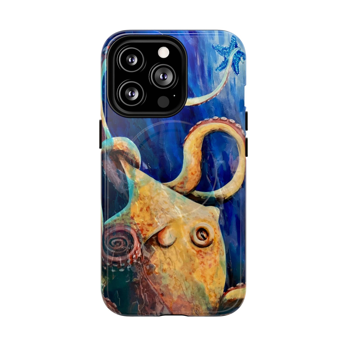 "Starcatcher" Octopus Tough Magnetic iPhone Cases