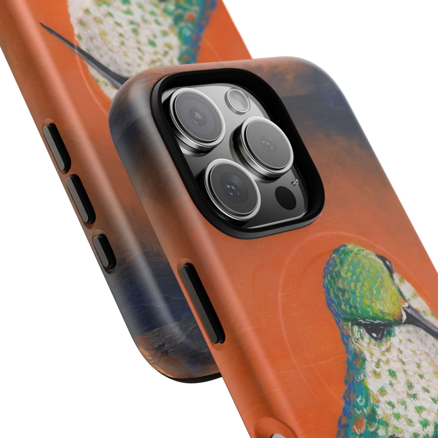 "Hummingbird Ballet" Tough Magnetic iPhone Case Multiple Sizes