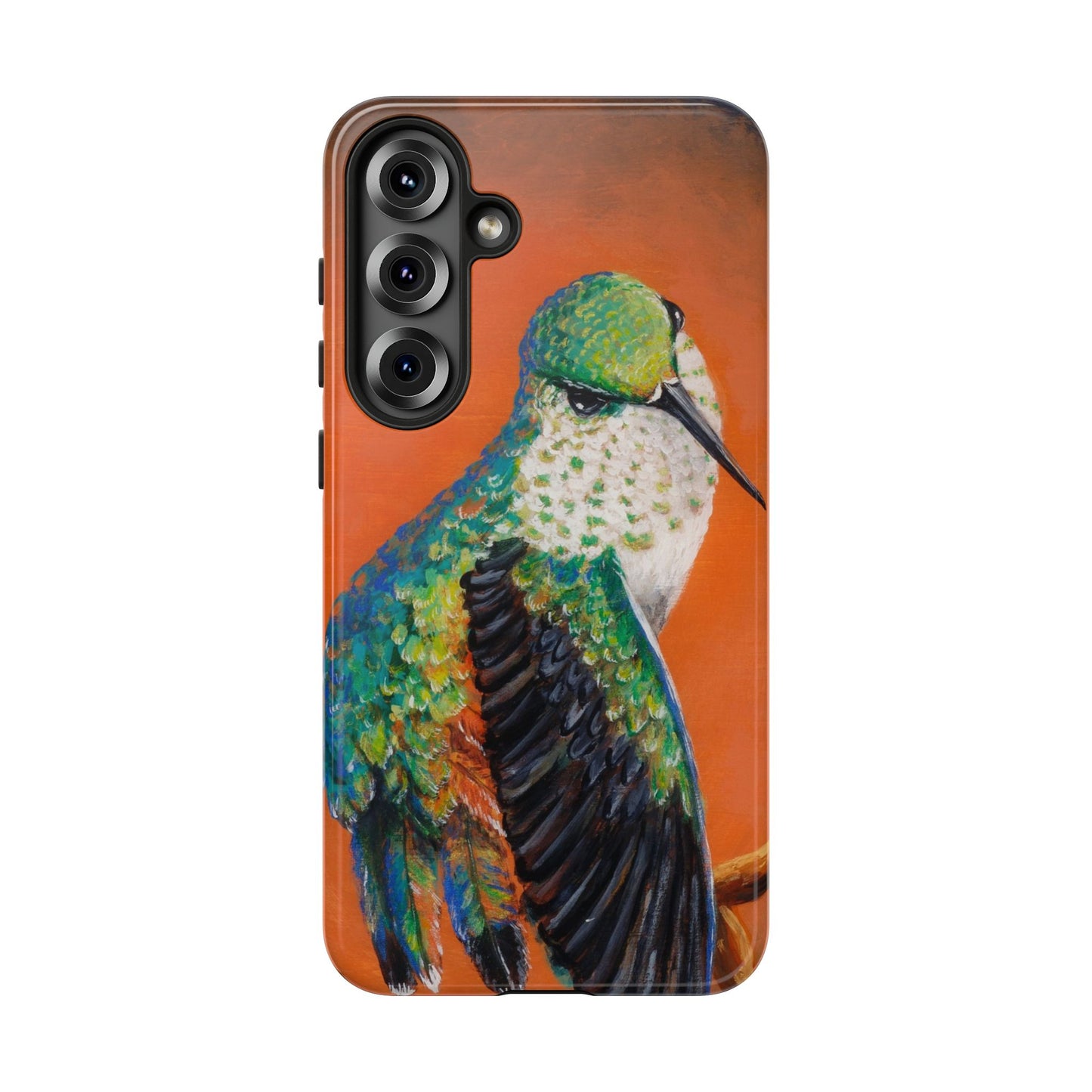 "Hummingbird Ballet" Art Samsung Galaxy Case Multiple Sizes — Colorful Protective Tough Case