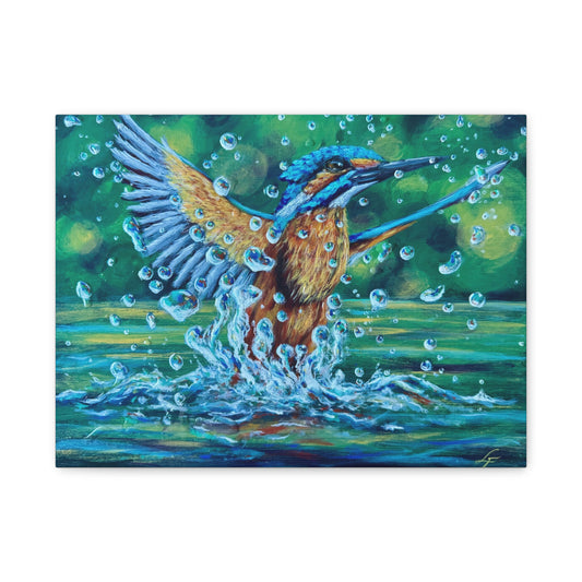 "Falling Up" Matte Canvas, Stretched, 1.25"