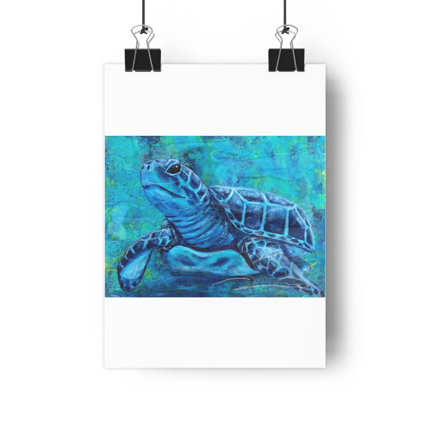 "Rufus" Sea Turtle Giclée Art Print