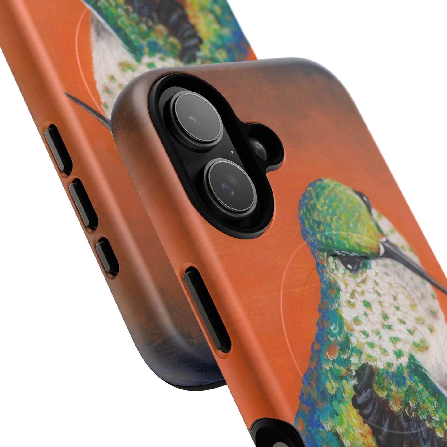 "Hummingbird Ballet" Tough Magnetic iPhone Case Multiple Sizes