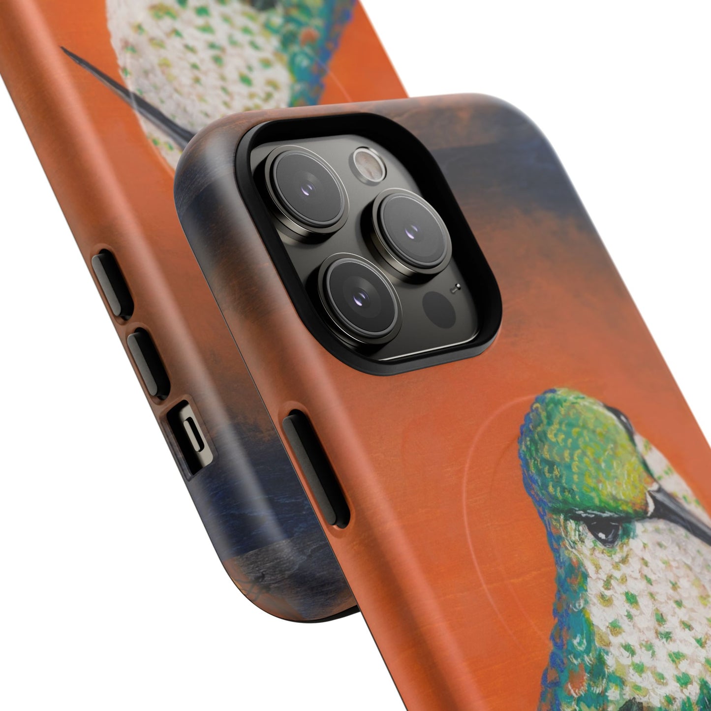 "Hummingbird Ballet" Tough Magnetic iPhone Case Multiple Sizes