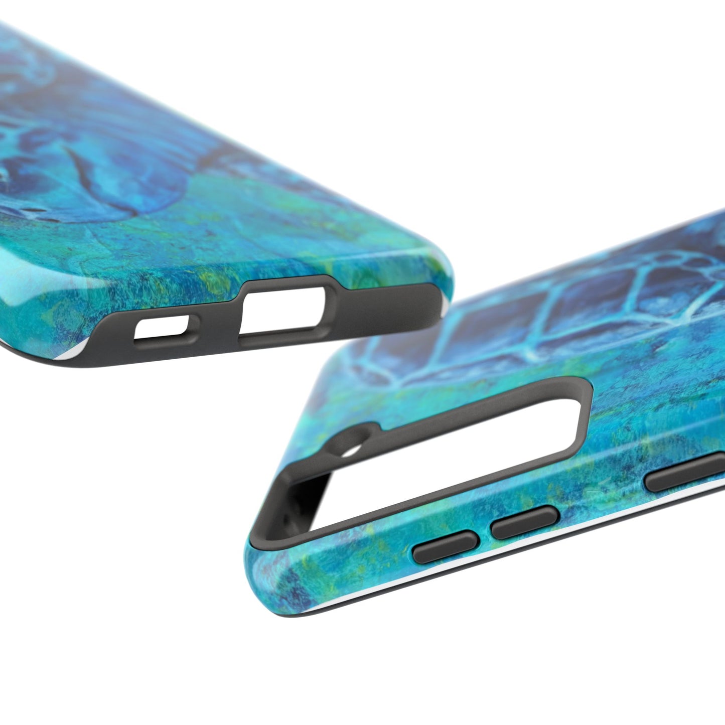 "Rufus" Sea Turtle Tough Samsung Galaxy Phone Case Multiple Sizes — Blue Ocean Protective Phone Cover