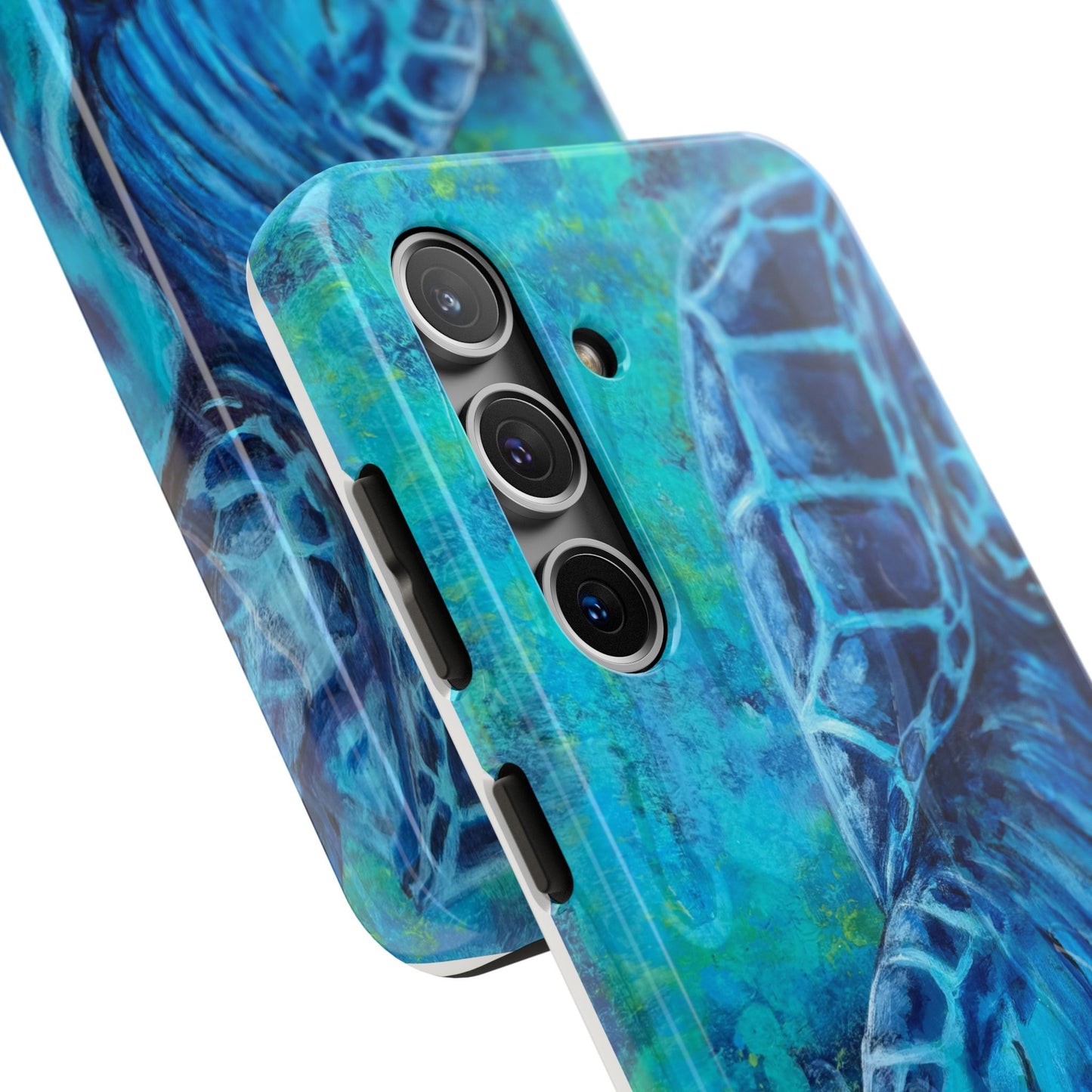 "Rufus" Sea Turtle Tough Samsung Galaxy Phone Case Multiple Sizes — Blue Ocean Protective Phone Cover