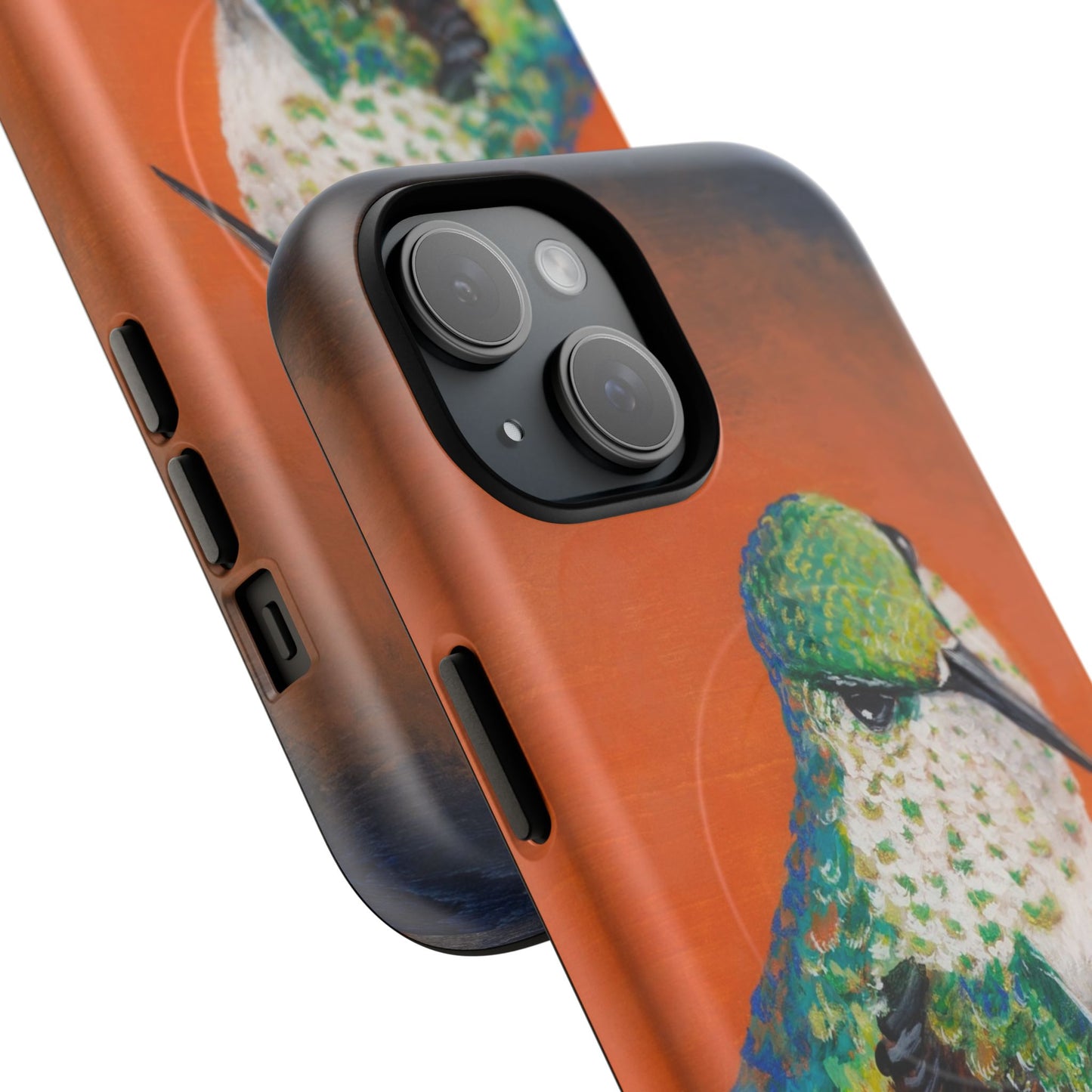 "Hummingbird Ballet" Tough Magnetic iPhone Case Multiple Sizes