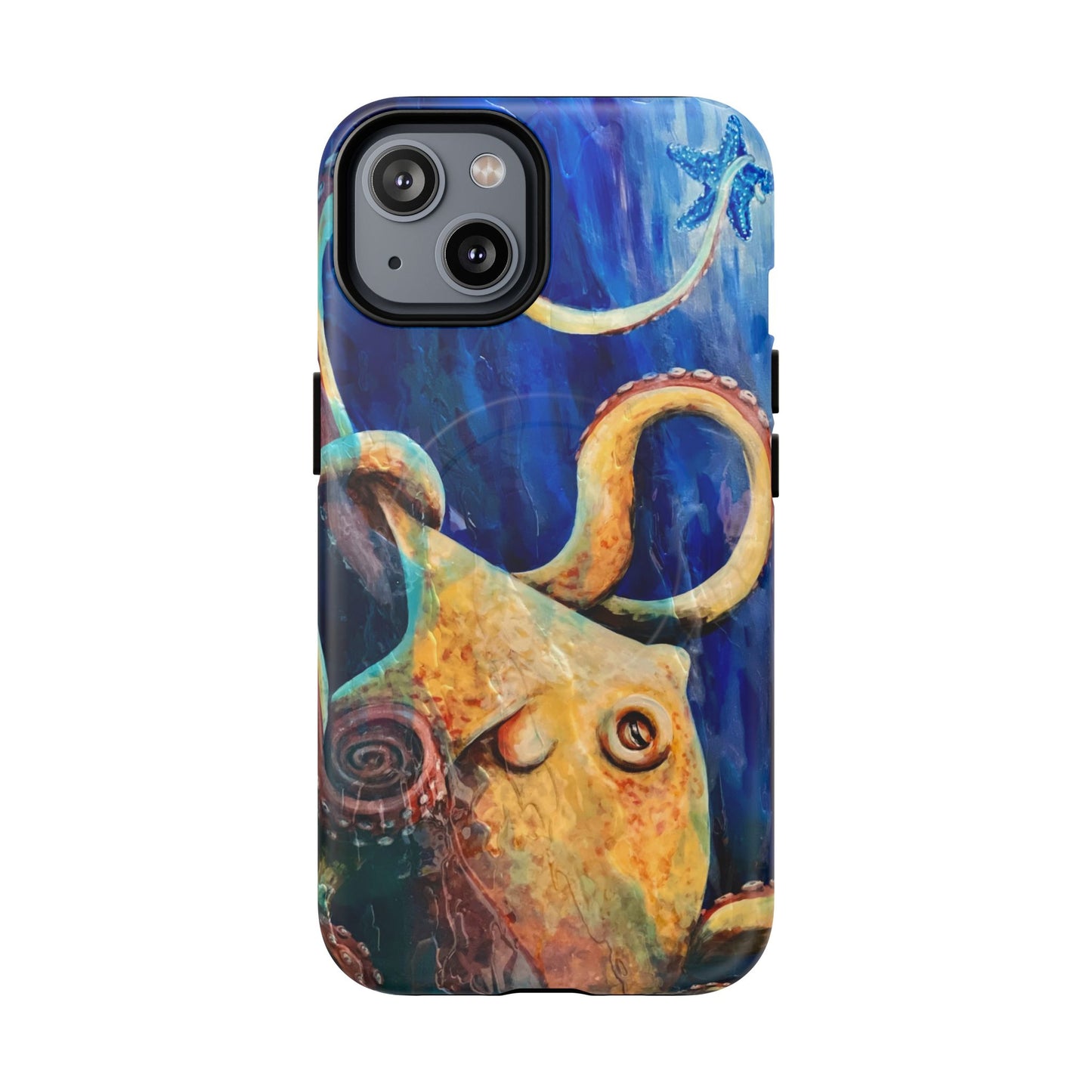 "Starcatcher" Octopus Tough Magnetic iPhone Cases