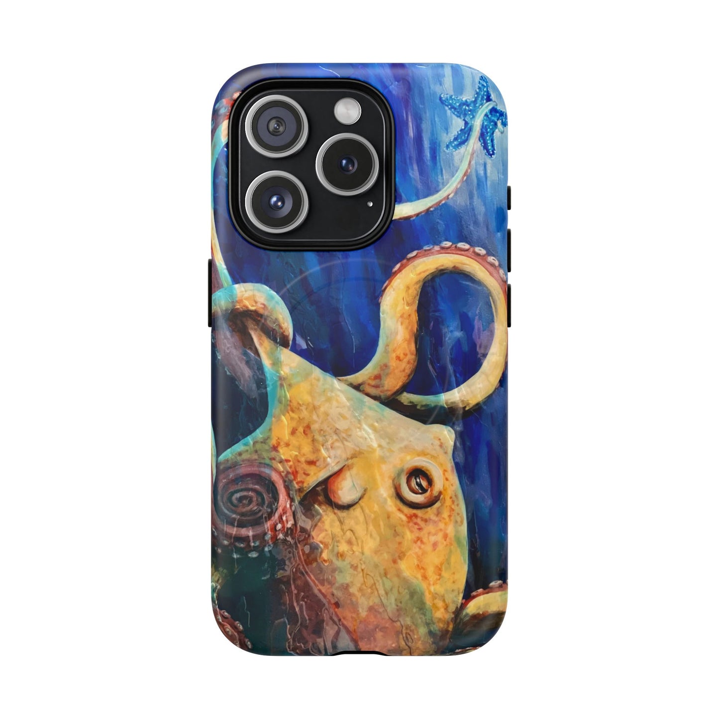 "Starcatcher" Octopus Tough Magnetic iPhone Cases
