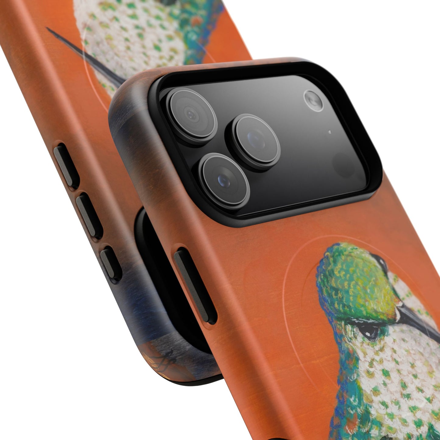 "Hummingbird Ballet" Tough Magnetic iPhone Case Multiple Sizes