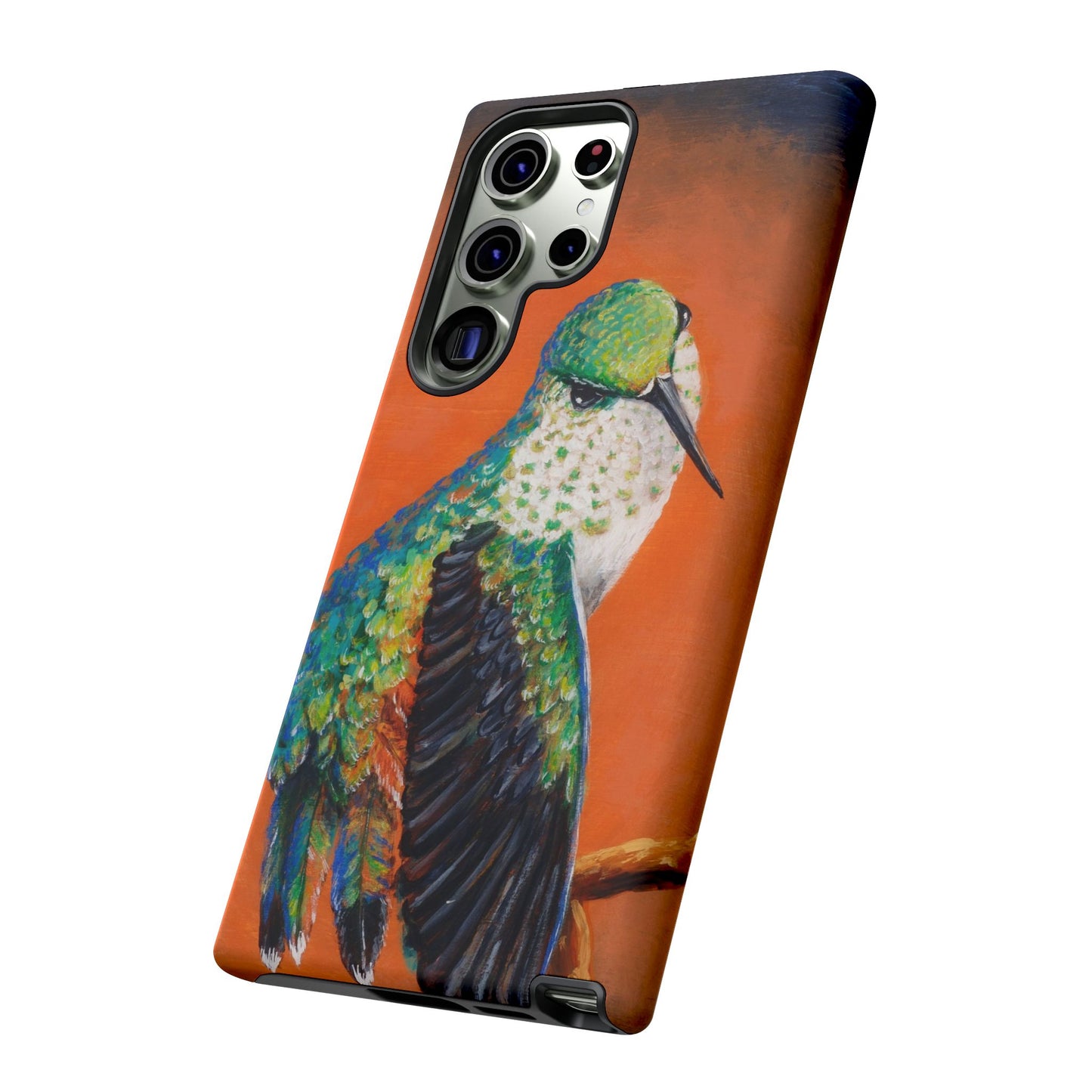 "Hummingbird Ballet" Art Samsung Galaxy Case Multiple Sizes — Colorful Protective Tough Case