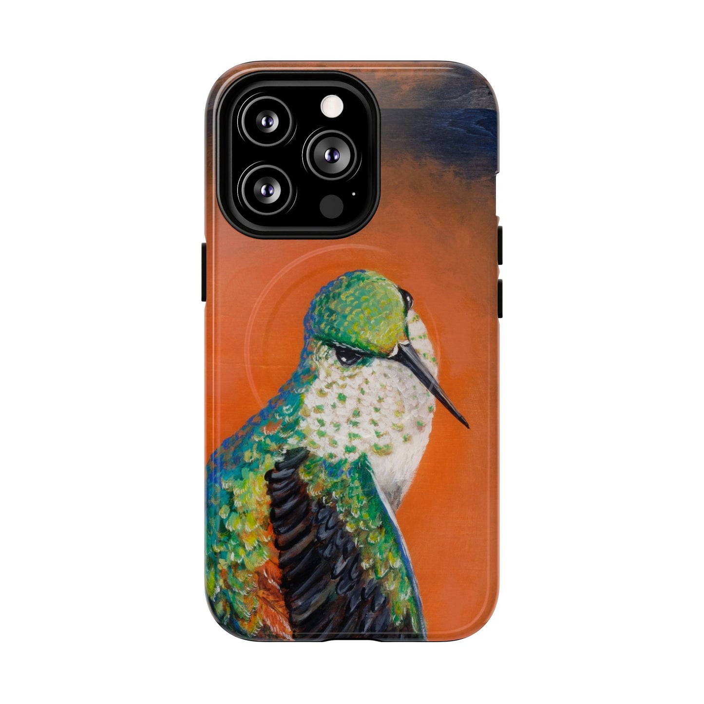 "Hummingbird Ballet" Tough Magnetic iPhone Case Multiple Sizes