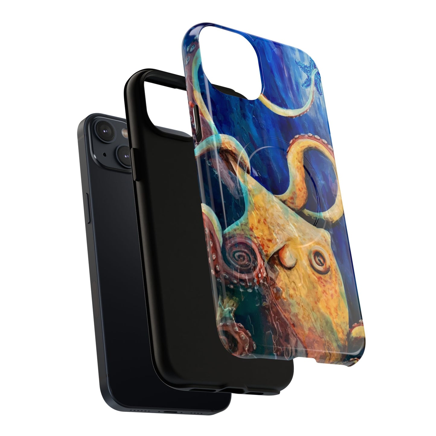 "Starcatcher" Octopus Tough Magnetic iPhone Cases