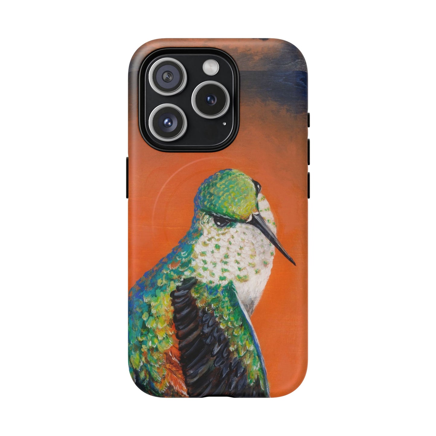"Hummingbird Ballet" Tough Magnetic iPhone Case Multiple Sizes