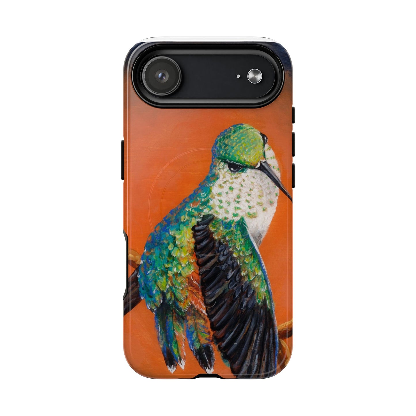 "Hummingbird Ballet" Tough Magnetic iPhone Case Multiple Sizes