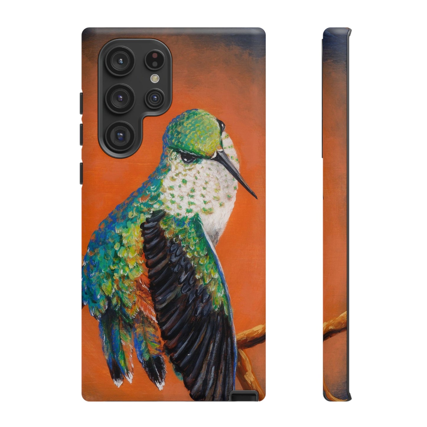 "Hummingbird Ballet" Art Samsung Galaxy Case Multiple Sizes — Colorful Protective Tough Case