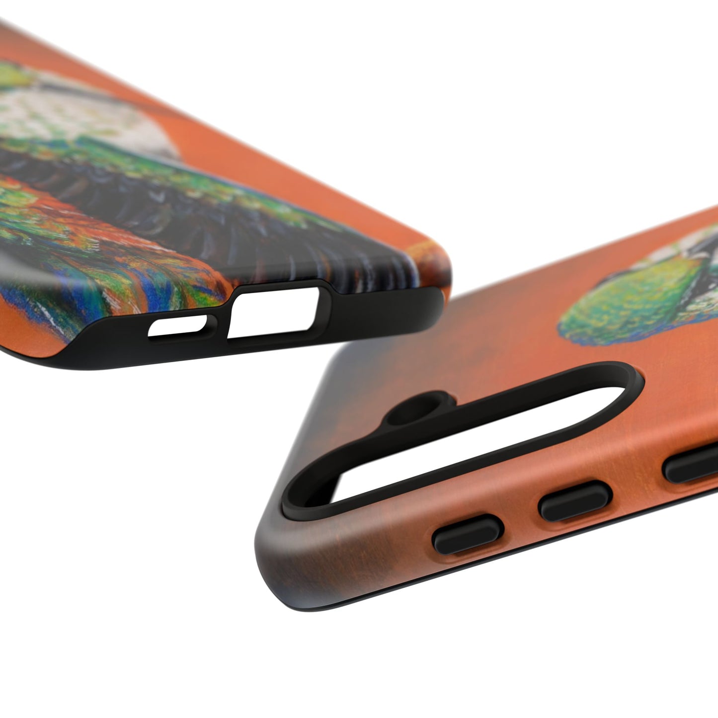 "Hummingbird Ballet" Art Samsung Galaxy Case Multiple Sizes — Colorful Protective Tough Case