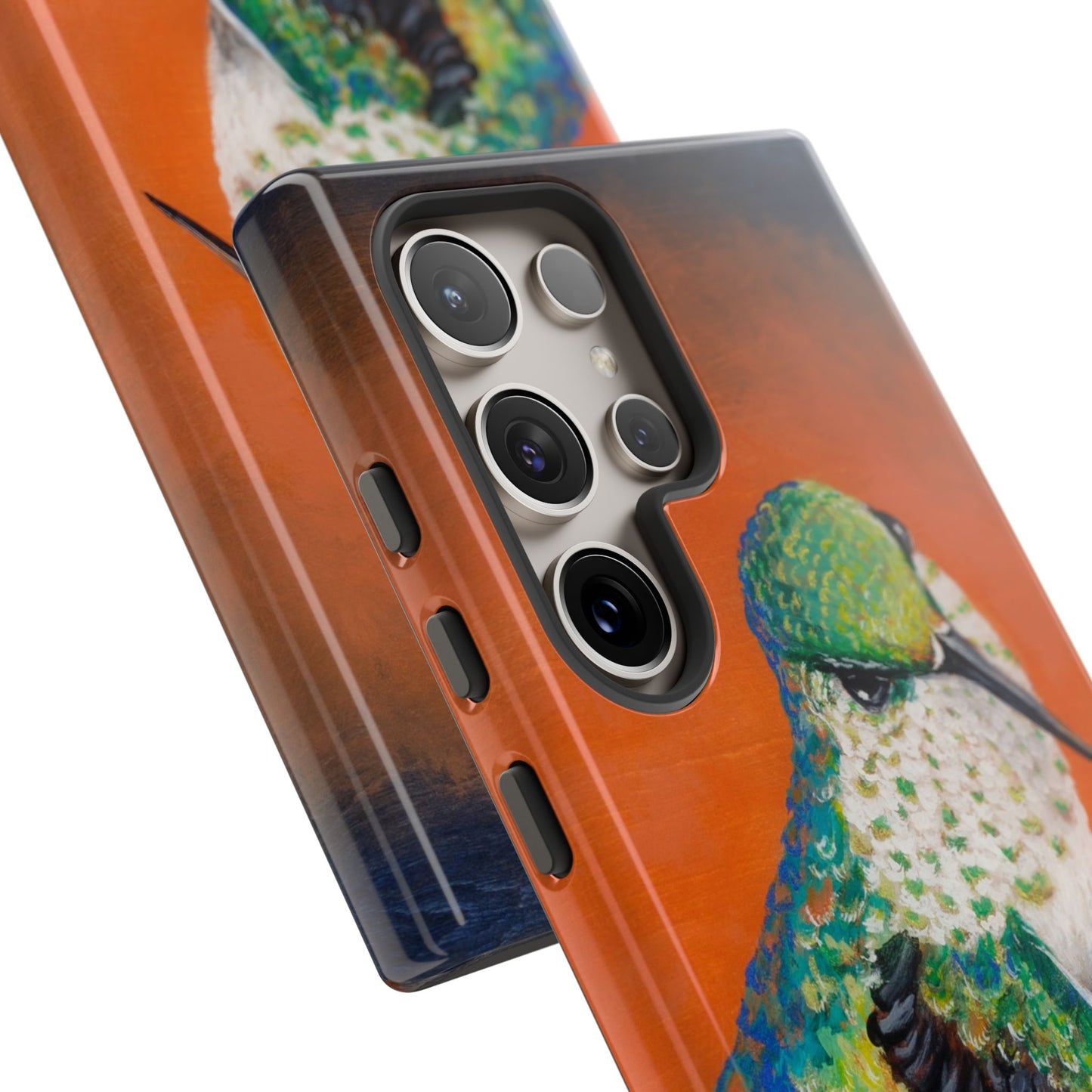 "Hummingbird Ballet" Art Samsung Galaxy Case Multiple Sizes — Colorful Protective Tough Case