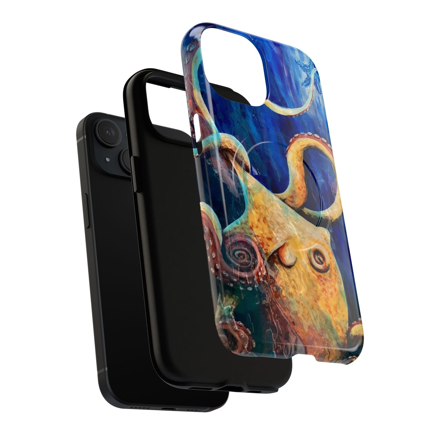 "Starcatcher" Octopus Tough Magnetic iPhone Cases