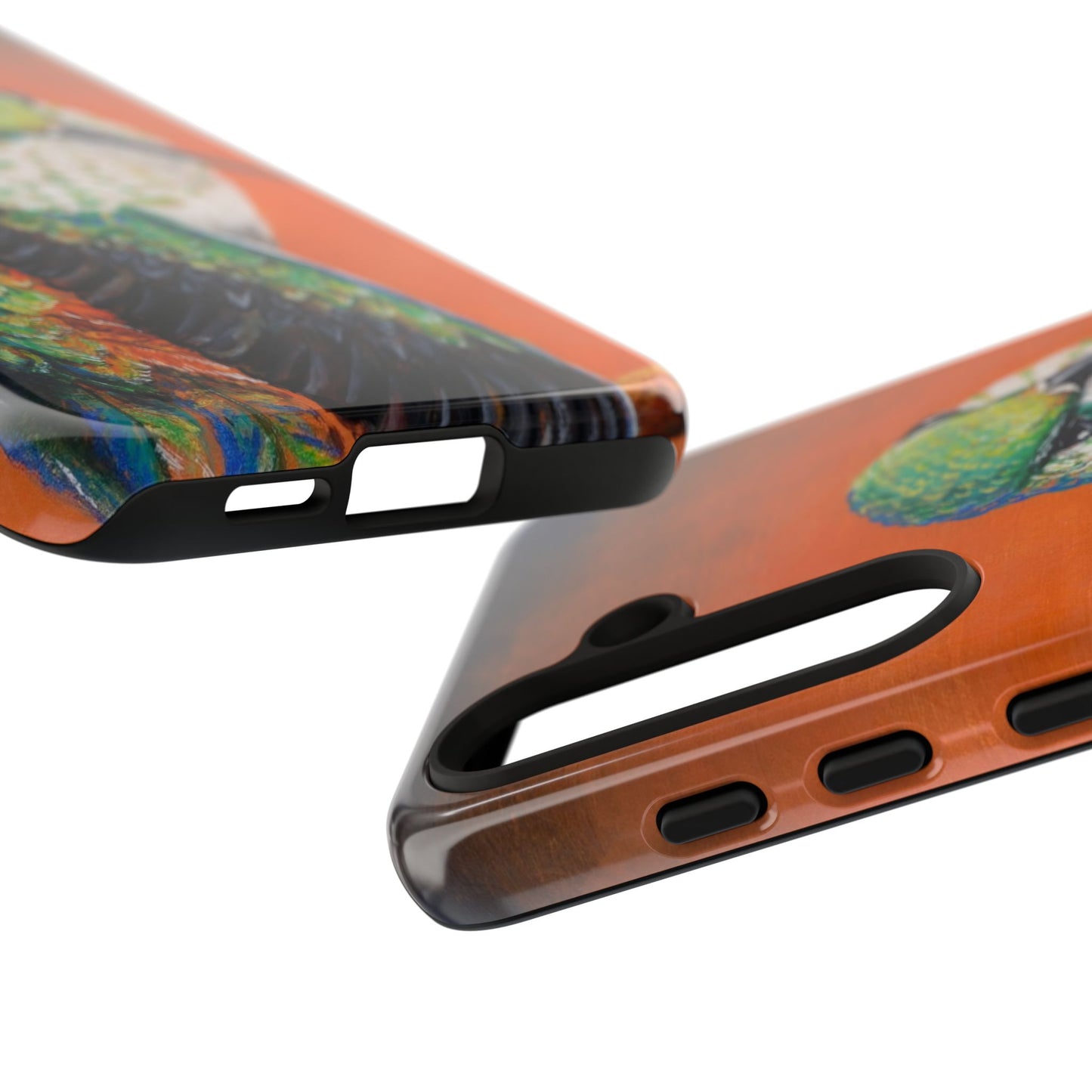 "Hummingbird Ballet" Art Samsung Galaxy Case Multiple Sizes — Colorful Protective Tough Case