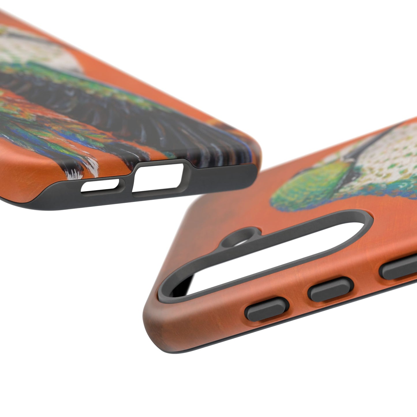 "Hummingbird Ballet" Art Samsung Galaxy Case Multiple Sizes — Colorful Protective Tough Case